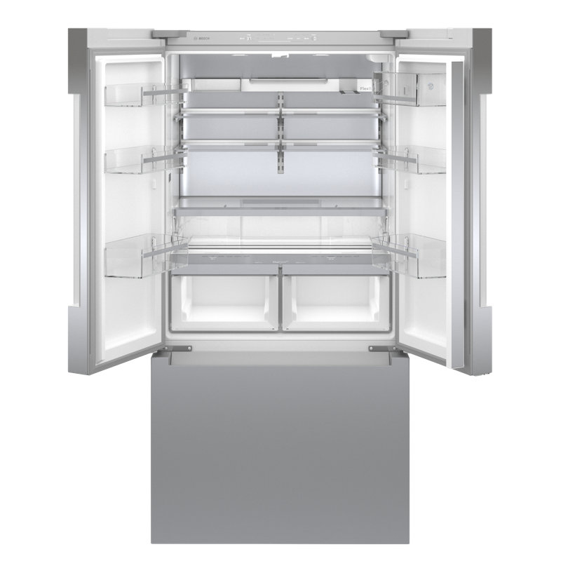 Bosch 800 Series 36Inch Smart 3Door CounterDepth Refrigerator With